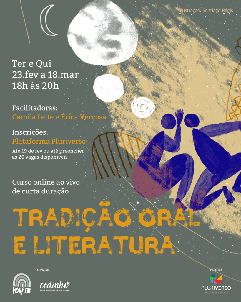 Tradição Oral e Literatura 4 Instagram post indivisual em Pluriverso