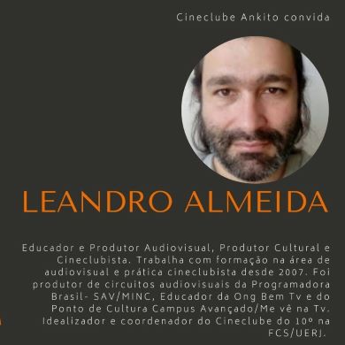 5/10 Cineclubismo em tempos de pandemia 7 Leandro corte 390 por 390 em Pluriverso