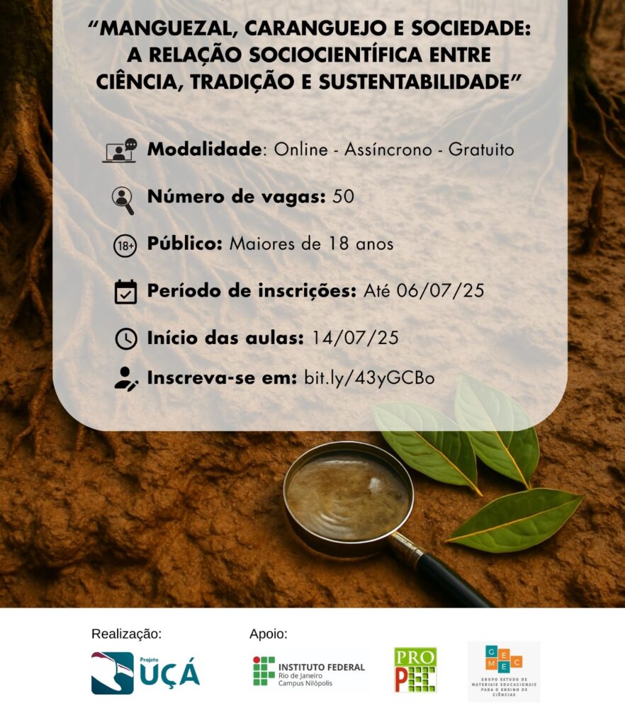 Manguezal, caranguejo e sociedade 4 Capa Curso em Pluriverso